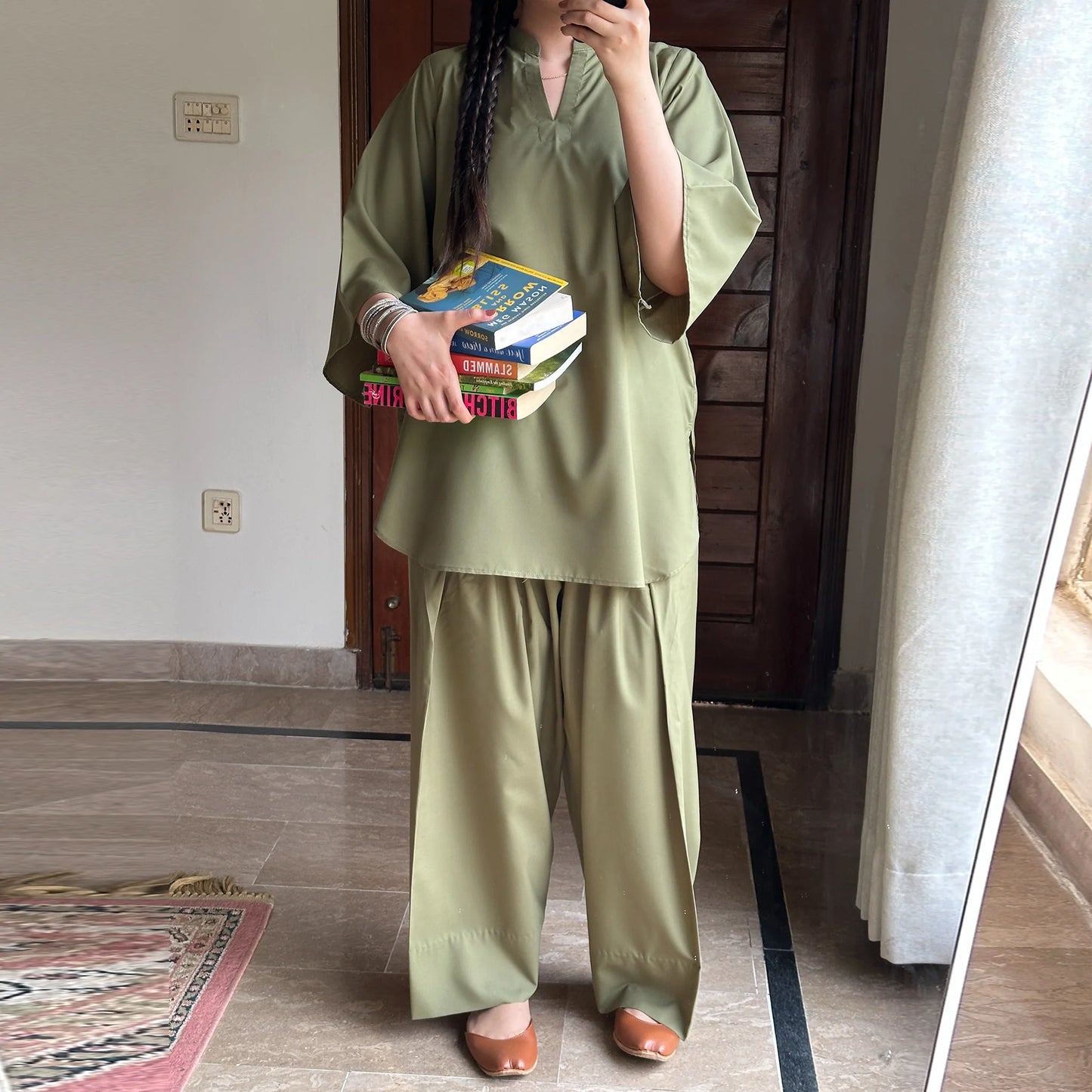 Olive | Airy Kimono Set 🌿