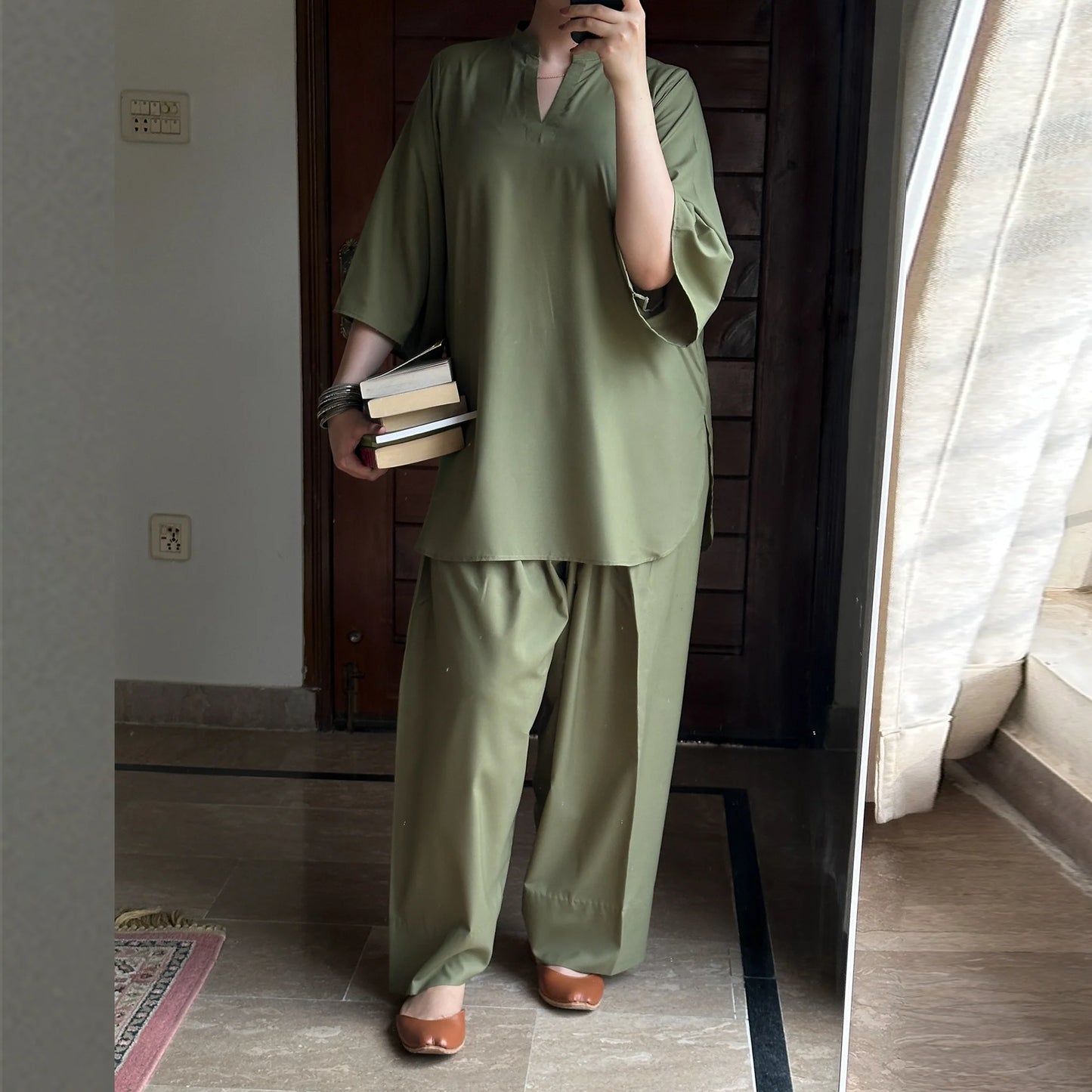 Olive | Airy Kimono Set 🌿