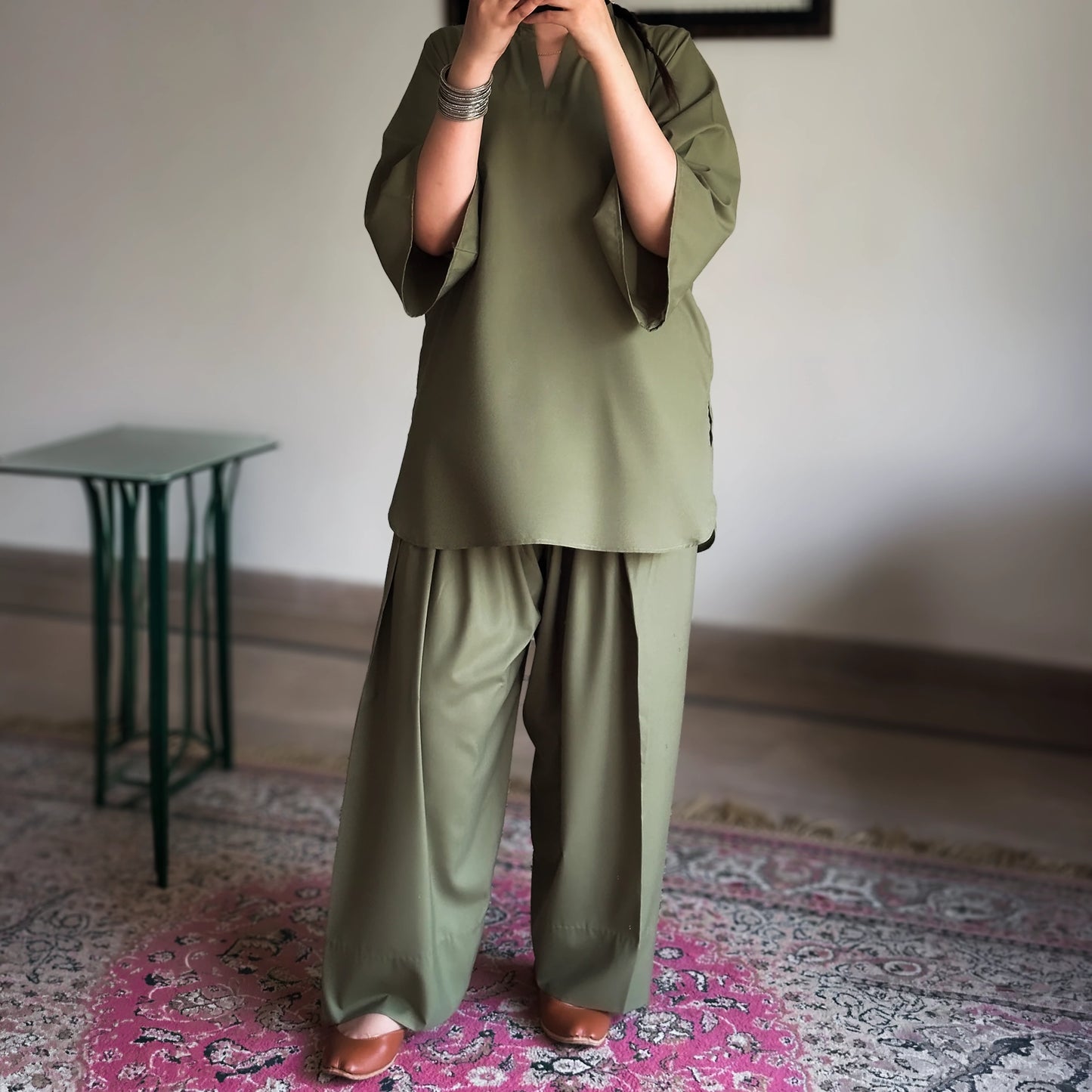 Olive | Airy Kimono Set 🌿