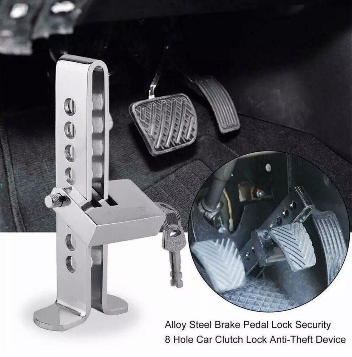 Car Pedal Lock Brake Clutch & Accelerator for all cars