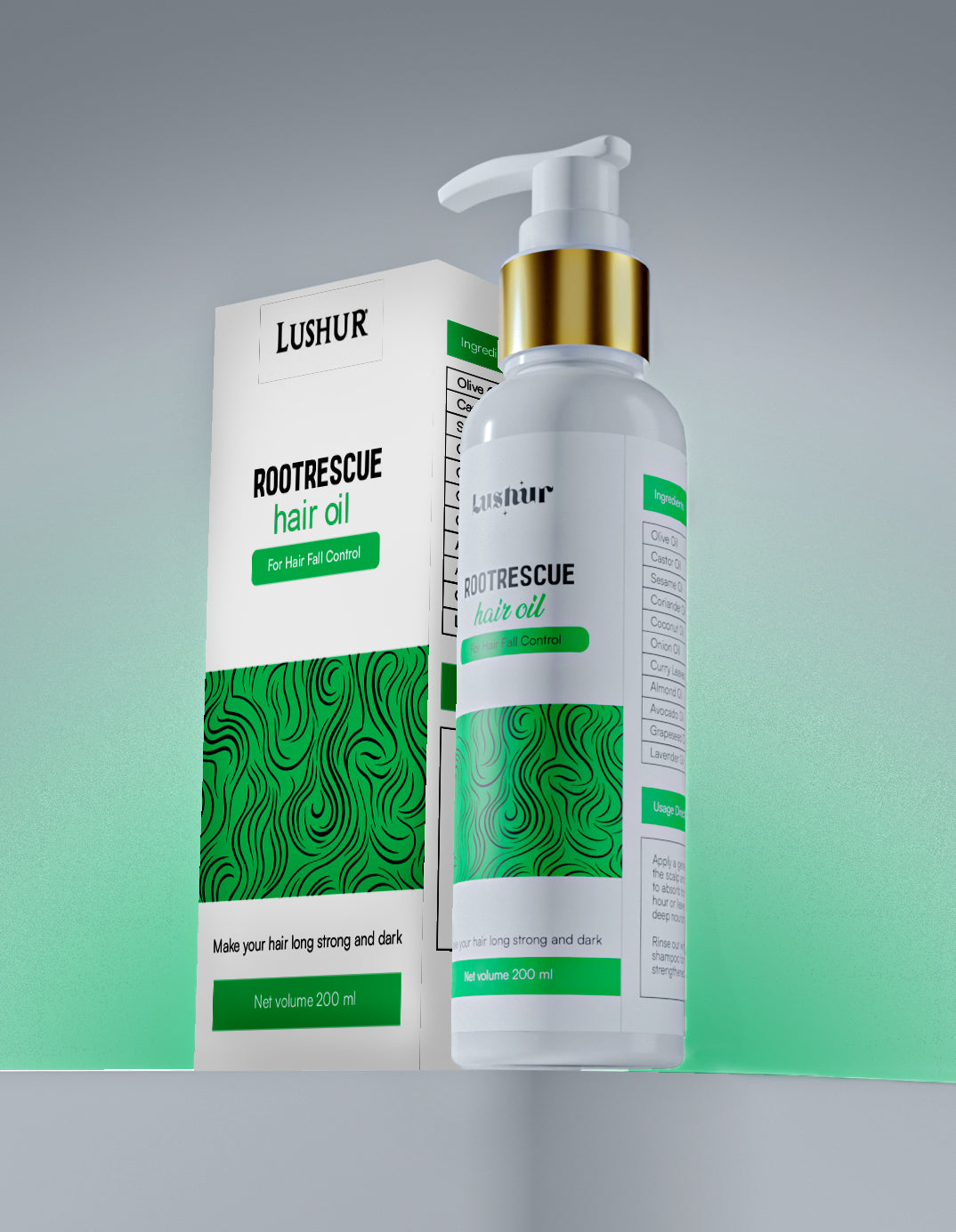 Lushur™ RootRescue Hair Oil (200ml)